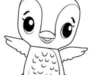 Coloriage Polar Penguala de Hatchimals