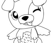 Coloriage Puppit mignon de Hatchimals