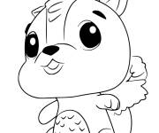 Coloriage Skunkle jouet de Hatchimals