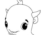 Coloriage Swhale de Hatchimals
