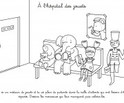 Coloriage A L'H&ocirc;pital des Jouets