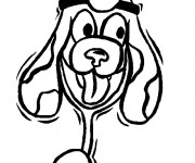 Coloriage Docteur qui fait rire