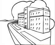 Coloriage H&ocirc;pital &agrave; t&eacute;l&eacute;charger