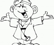 Coloriage Le Petit Gar&ccedil;on Docteur
