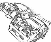 Coloriage AcceleRacers Hot Wheels