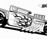 Coloriage et dessins gratuit Bone Shaker de Hot Wheels à imprimer