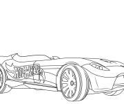 Coloriage Cabane Hot Wheels