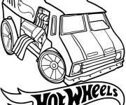 Coloriage Camion Ice Cream Cool One Hot Wheels