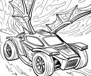 Coloriage Dragon Blaster sur la course cp
