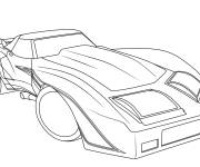 Coloriage Grosse voiture Hot Wheels