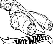 Coloriage Hot Wheels 4 Ward Speed