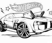 Coloriage Hot Wheels &agrave; imprimer