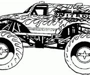 Coloriage Hot Wheels Nitro