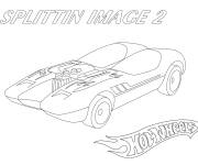 Coloriage et dessins gratuit Hot Wheels Splittin Image 2 à imprimer