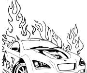 Coloriage Voiture Ford Hot Wheels