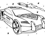 Coloriage Voiture Hot Wheels