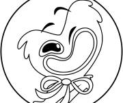 Coloriage Clin d'oeil de Huggy Wuggy