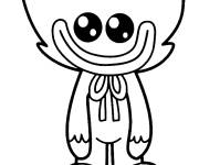 Coloriage Huggy Wuggy chibi