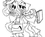 Coloriage Huggy Wuggy et Kissy Missy en s'amusant