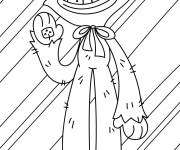 Coloriage Huggy Wuggy imprimable