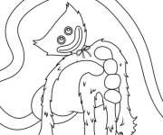 Coloriage Huggy Wuggy Jouet de Poppy Playtime