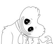Coloriage Huggy Wuggy mignon