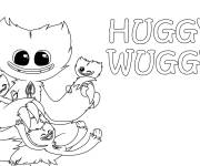Coloriage Jouet Huggy Wuggy