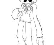 Coloriage Jouet mignon Huggy Wuggy