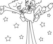 Coloriage L'amour de Huggy Wuggy et Kissy Missy