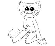 Coloriage Petit Huggy Wuggy
