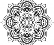 Coloriage et dessins gratuit Décoration Inspiration Zen à imprimer