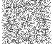 Coloriage et dessins gratuit Inspiration Zen adorable à imprimer