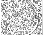 Coloriage et dessins gratuit Inspiration Zen relaxant à imprimer