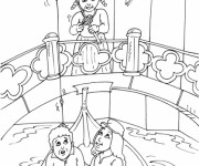 Coloriage et dessins gratuit Italie Venise à imprimer