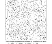 Coloriage et dessins gratuit Jeu &agrave; imprimer chiffre et couleur à imprimer