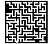 Coloriage et dessins gratuit Jeux &agrave; imprimer labyrinthe bonhomme de neige à imprimer