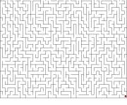 Coloriage et dessins gratuit Jeux &agrave; imprimer labyrinthe difficile à imprimer