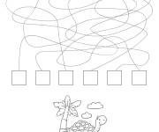 Coloriage Jeux &agrave; imprimer lettres m&eacute;lang&eacute;es