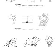 Coloriage Page de r&eacute;bus &agrave; imprimer