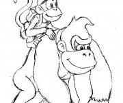 Coloriage Illustration jeux vid&eacute;o