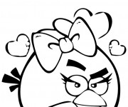 Coloriage et dessins gratuit Jeux Vidéo Angry Birds à imprimer