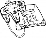 Coloriage Jeux Vidéo Play Station