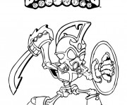 Coloriage jeux vid&eacute;o Skylanders
