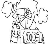 Coloriage Hatake Kakashi mignon pour enfants