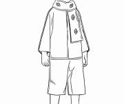 Coloriage Jeune Kakashi cp