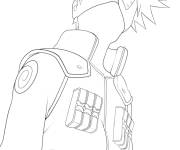 Coloriage Kakashi Hatake en ligne