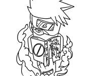 Coloriage Kakashi Hatake ps