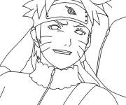 Coloriage Kakashi Hatake qui se rassemble a Kakashi Hatake