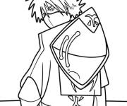 Coloriage Kakashi hokage