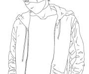 Coloriage Kakashi pour ados